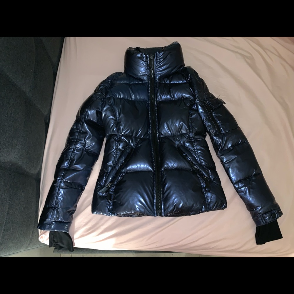 SAM’S Coat- freestyle metallic down Nylon puffer Jacket